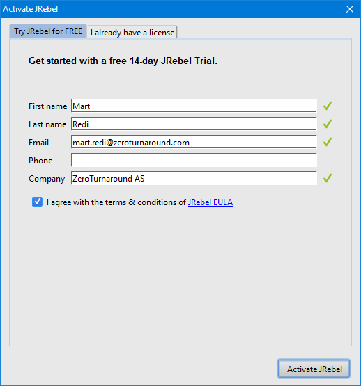 phpstorm 10 license server